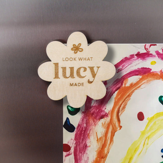 Personalized Kids’ Artwork Magnets