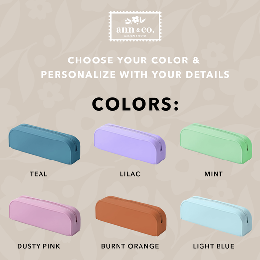Silicone Pencil Case