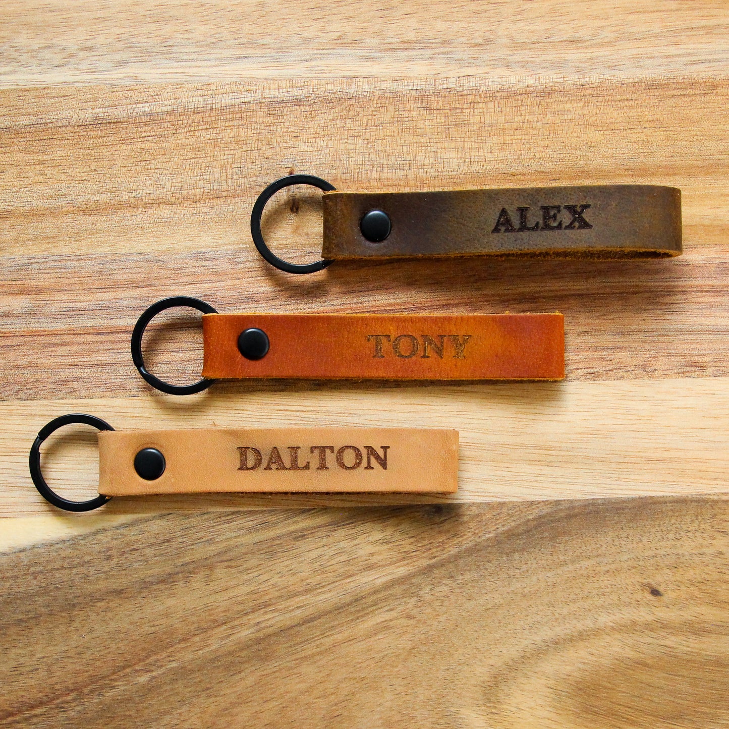 Leather Keychains