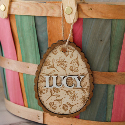 Personalized Easter Basket Tags