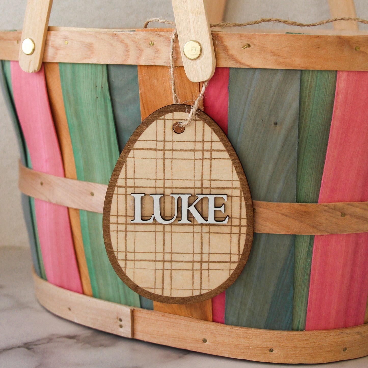 Personalized Easter Basket Tags