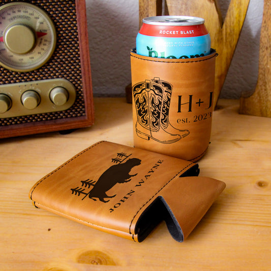 Leatherette Koozies