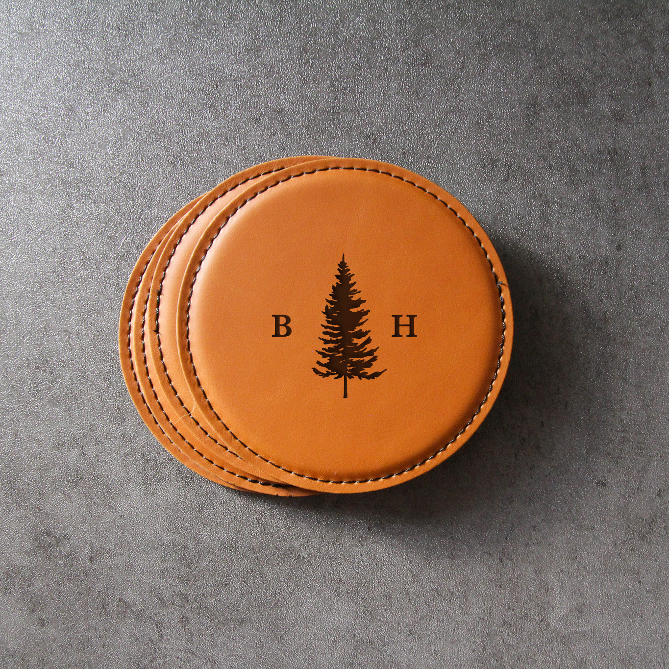 Leatherette Coasters