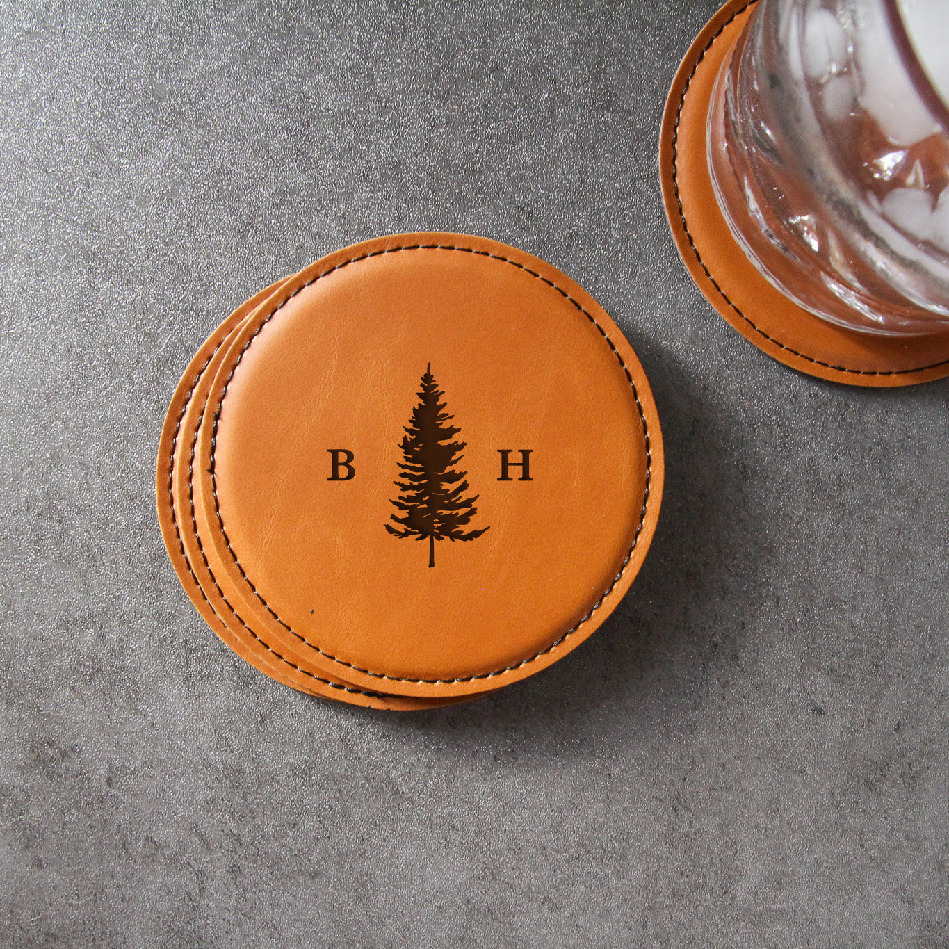 Leatherette Coasters