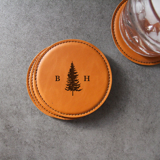 Leatherette Coasters