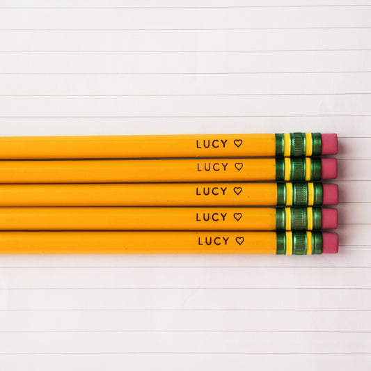 Personalized Pencils